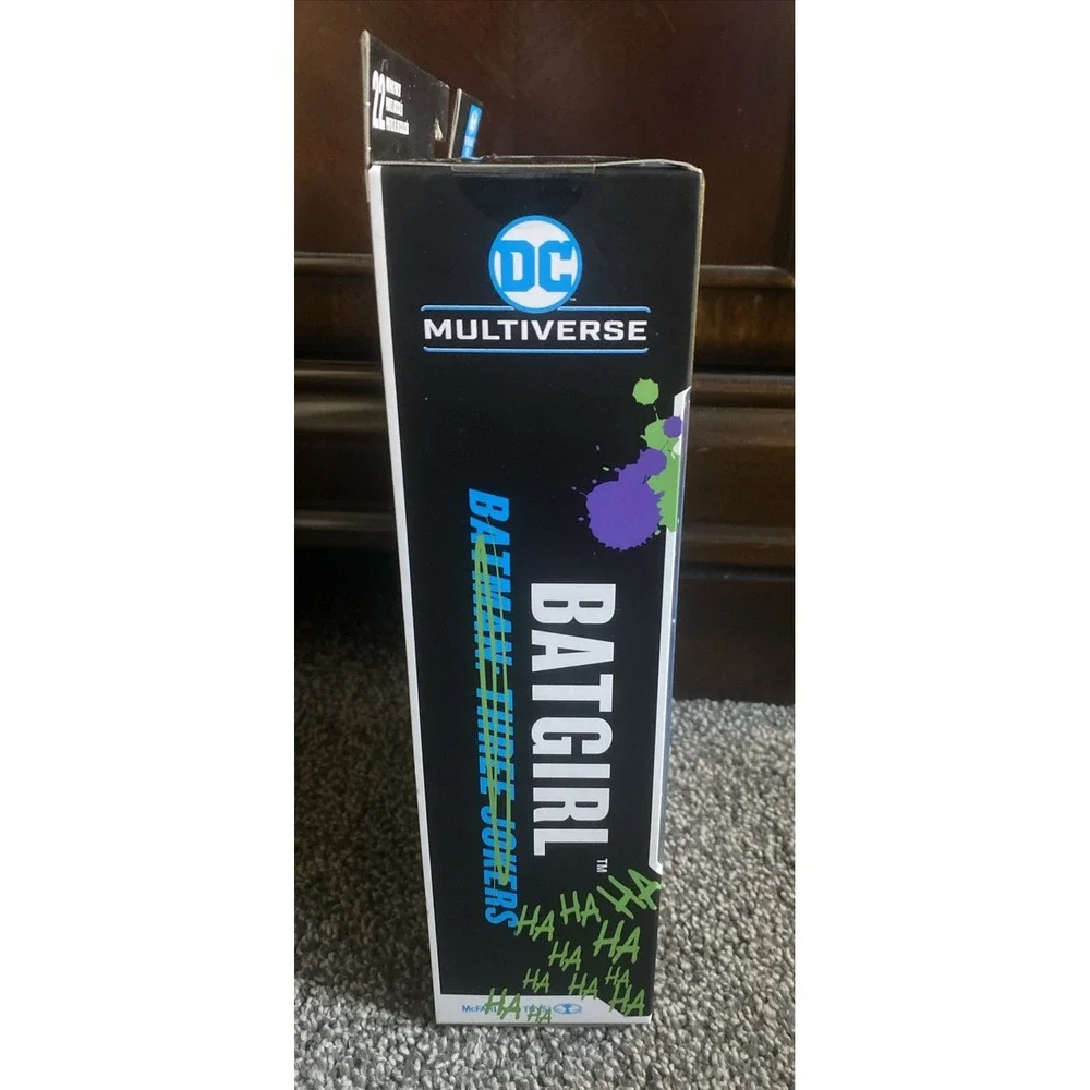 McFarlane DC Multiverse Gold Label Jokerized Batgirl Figure Batman Three Jokers